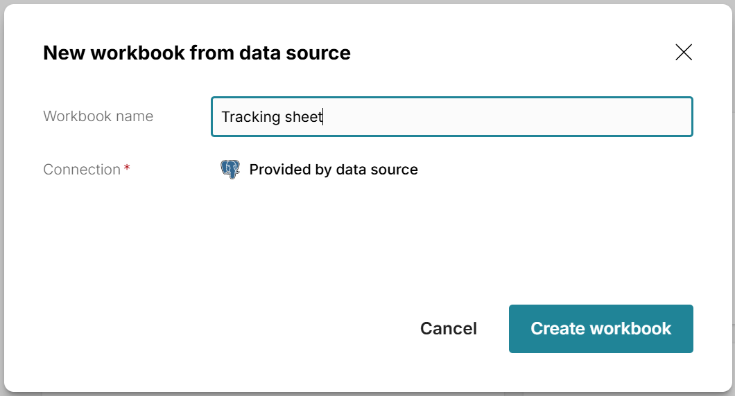 create new spreadsheet from dynamic data source