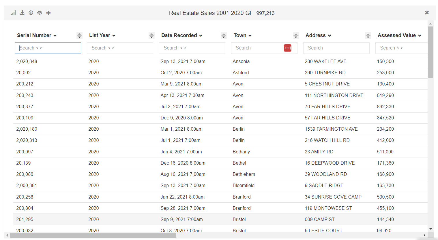 CSV Explorer big file