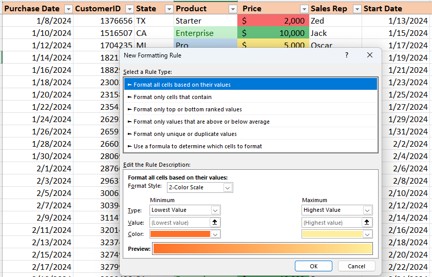 excel limit