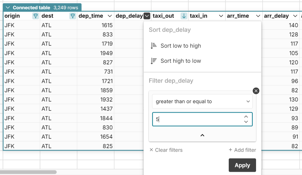 sort and filter PostgreSQL