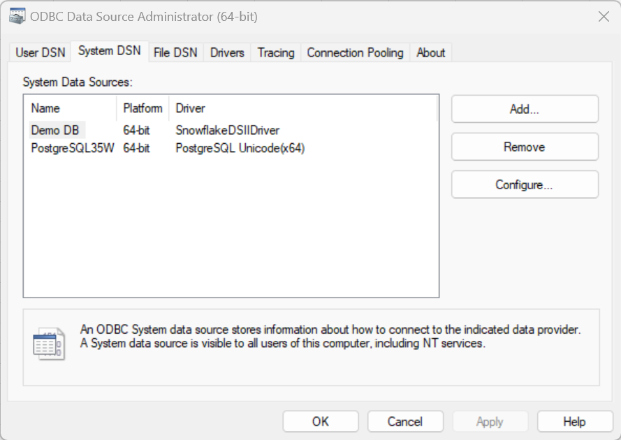 Postgres Driver Added