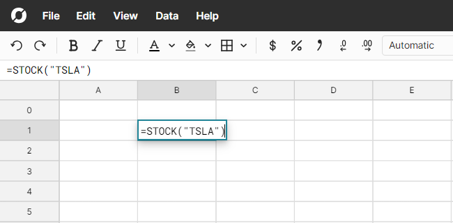 stock function