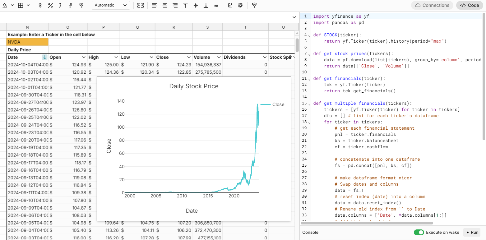 install yfinance library